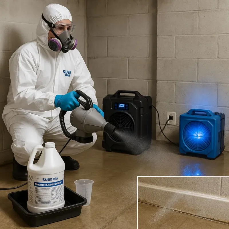 Sanitization and Odor Removal process in Morristown, TN