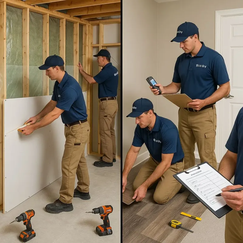 Repairs and Reconstruction process in Morristown, TN