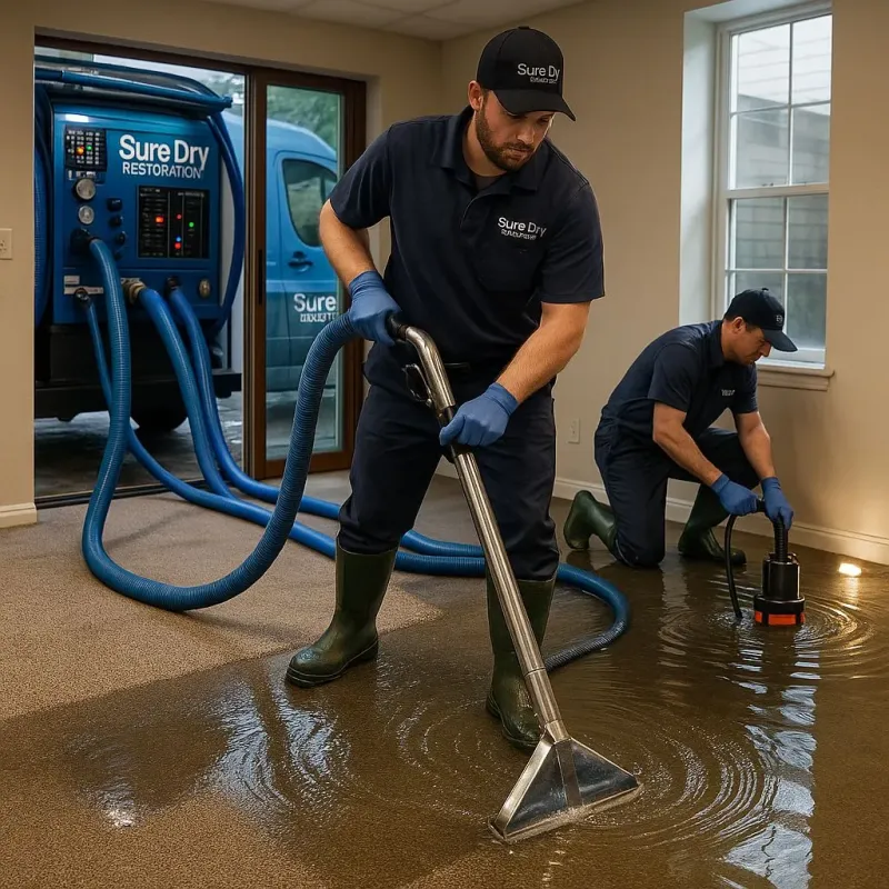 Water Extraction and Removal process in Morristown, TN